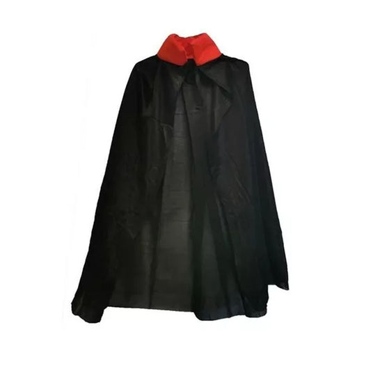 Capa vampiro cuello rojo