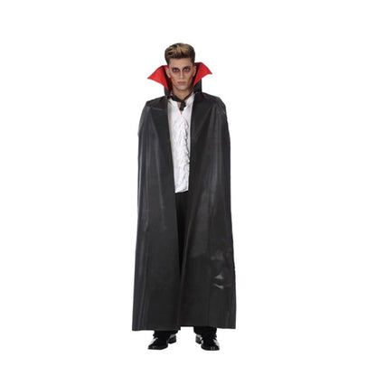 Capa vampiro cuello rojo