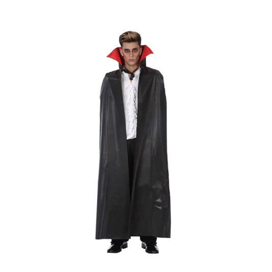 Capa vampiro cuello rojo