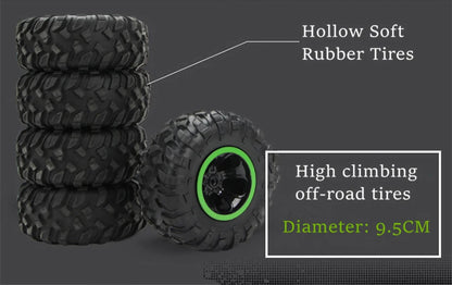 🟡 Coche teledirigido 4WD todoterreno 4x4