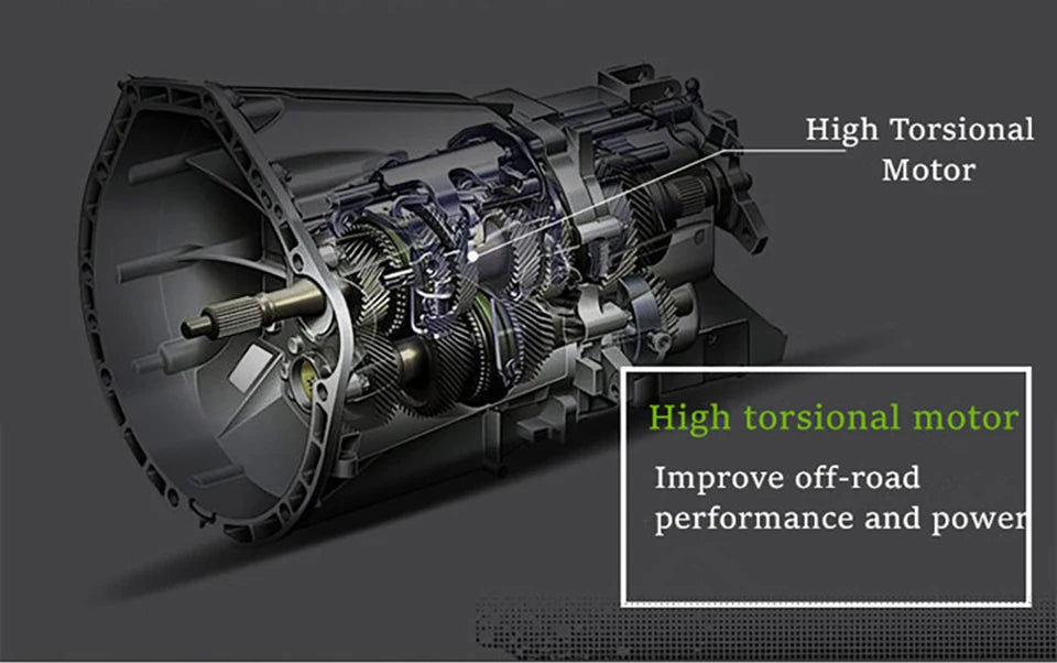 🟡 Coche teledirigido 4WD todoterreno 4x4