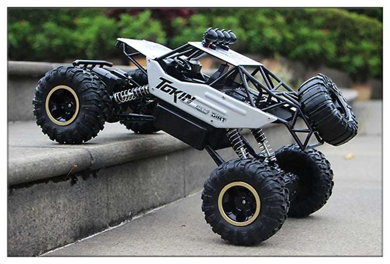 Coche teledirigido 4WD todoterreno 4x4, coches de Control remoto, Radio, Buggy, camión de carreras, deriva con luces Led, juguetes de regalo para niños y niñas