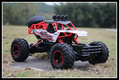 🟡 Coche teledirigido 4WD todoterreno 4x4, coches de Control remoto, Radio, Buggy, camión de carreras, deriva con luces Led, juguetes de regalo para niños y niñas