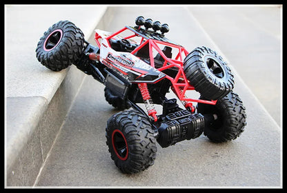 🟡 Coche teledirigido 4WD todoterreno 4x4, coches de Control remoto, Radio, Buggy, camión de carreras, deriva con luces Led, juguetes de regalo para niños y niñas
