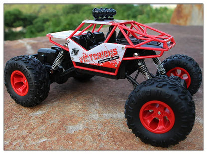 🟡 Coche teledirigido 4WD todoterreno 4x4, coches de Control remoto, Radio, Buggy, camión de carreras, deriva con luces Led, juguetes de regalo para niños y niñas