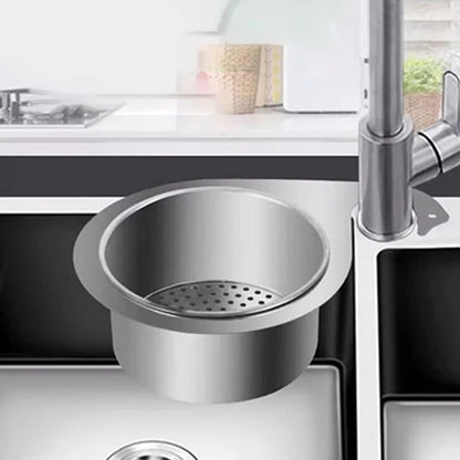 🟡 Colador de fregadero lavaplatos en forma de cisne en acero inoxidable, cesta filtrable, organizador multifuncional, cesta de lavado de verduras y frutas en la cocina
