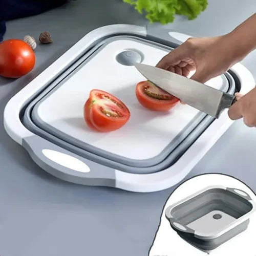 Combo Cocina Tabla 3 en 1 + Tijera Pica Todo Cocina