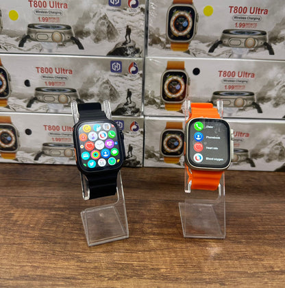 Combo Reloj Smart Watch  Big 2.0 ultra T800 + audífonos I12 + Manillas Obsequio  x77 mil