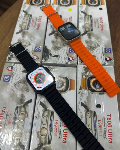 Combo Reloj Smart Watch  Big 2.0 ultra T800 + audífonos I12 + Manillas Obsequio  x77 mil