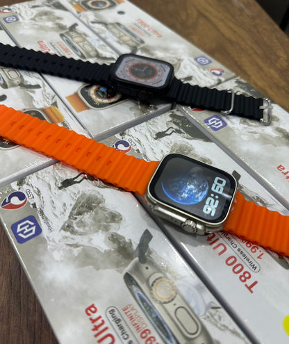 Combo Reloj Smart Watch  Big 2.0 ultra T800 + audífonos I12 + Manillas Obsequio  x77 mil