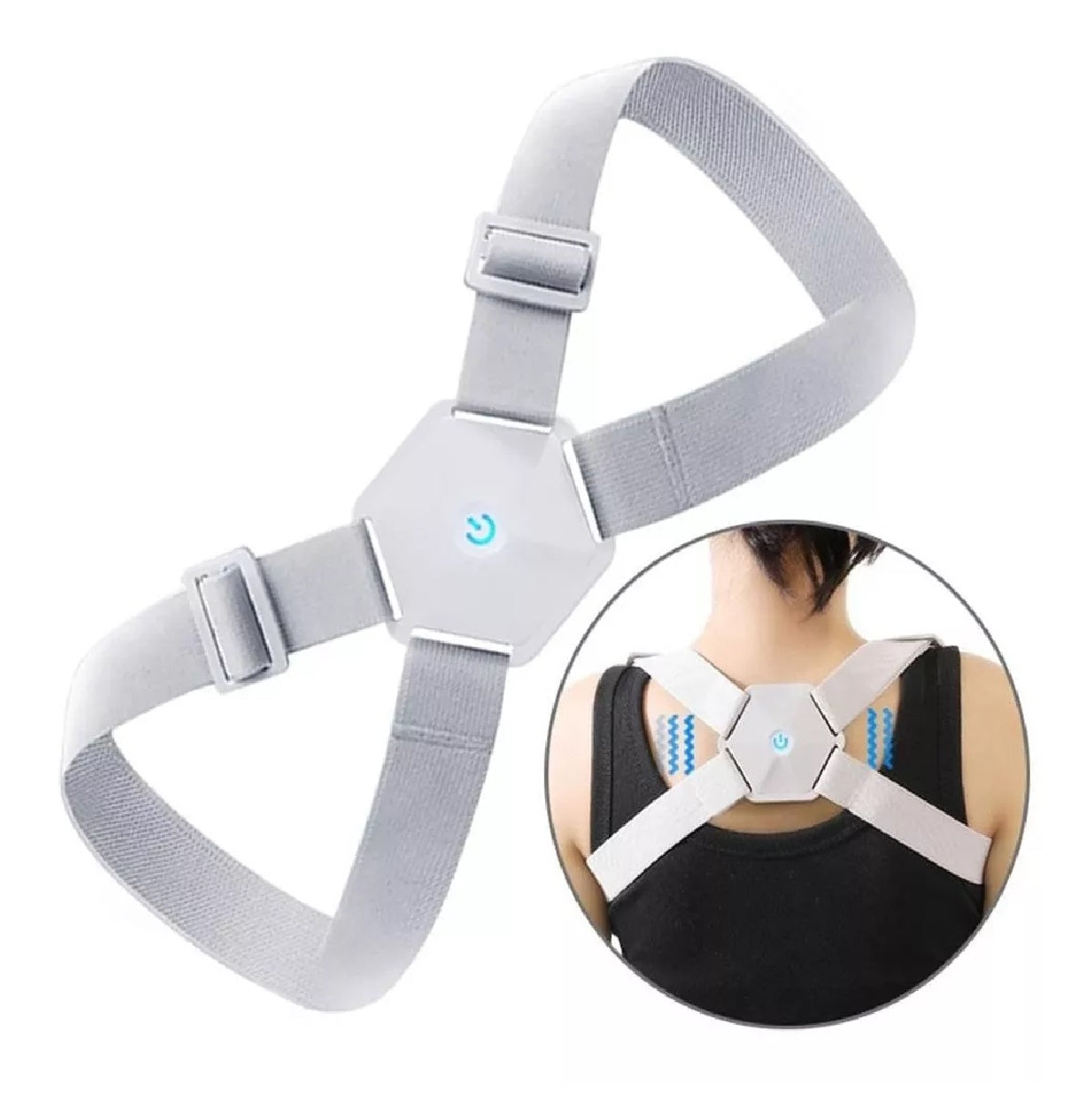 Corrector Postura Sensor Vibración