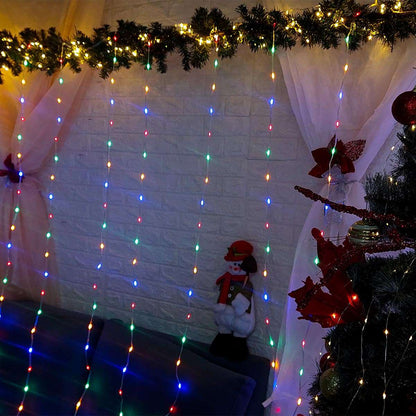 Cortina Luz Led 7x2Mts Navidad