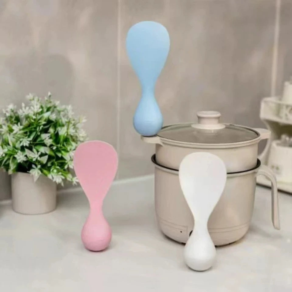 🟡 Cuchara de arroz y buffet antiadherente