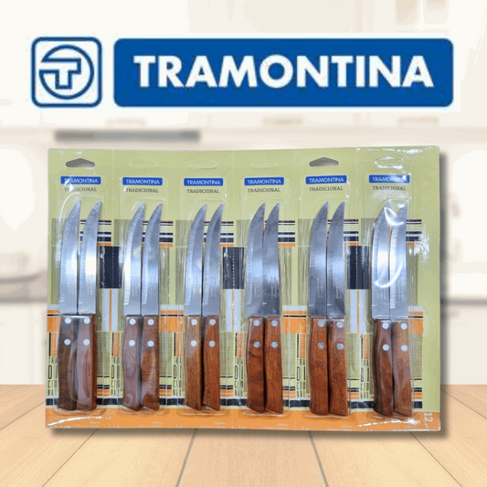 DISPLAY CUCHILLOS TRAMONTINA X 12