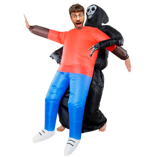 Disfraz Inflable De La Muerte Fiesta Halloween Disfraces
