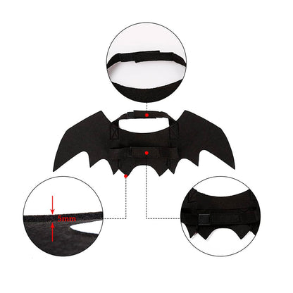 Disfraz Para Macotas De Murciélago Halloween