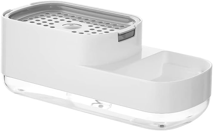Dispensador De Jabón Con Esponja Cocina