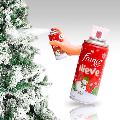Espuma Nieve Artificial Spray 120 Ml Decoración Navidad