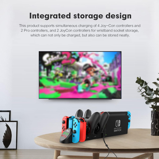 Estación De Carga Nintendo Switch Pg-9187