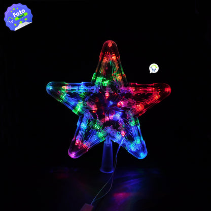 Estrella Árbol De Navidad Luz Led