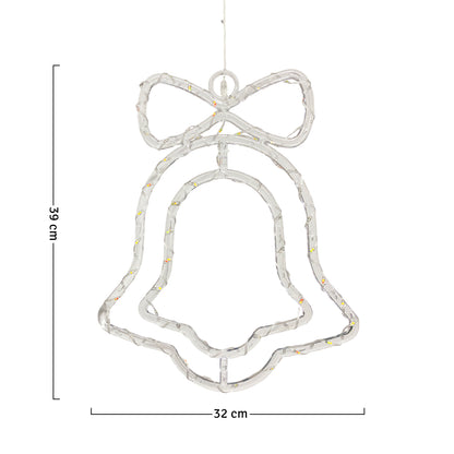 Figura Decorativa Led Campana