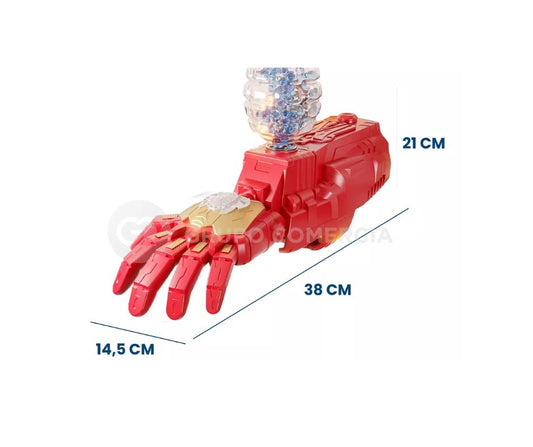 Guante Iron Man Lanzador De Hidrogel Her