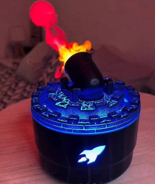 Humidificador De Cañón Colores y Cañonazos de Niebla Con Aroma