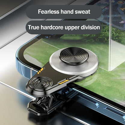 🟡Joystick externo portátil para teléfono móvil, controlador de juego para caminar en movimiento X1 para IPhone Android LOL PUBG, accesorios para juegos, 1 ud.