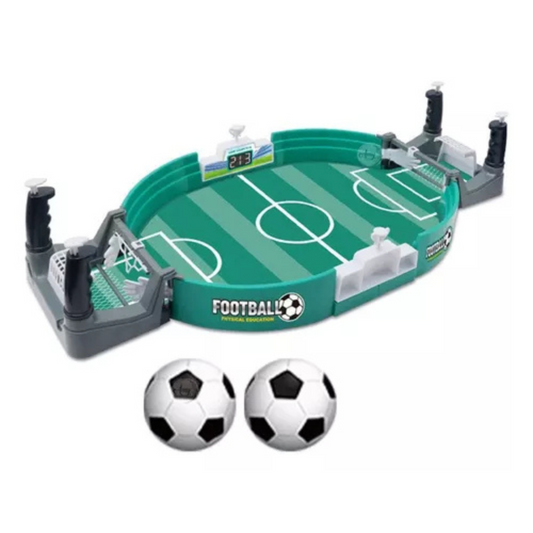 Juego Fútbol Futbolín De Mesa Interactivo Niños 4 Pelotas