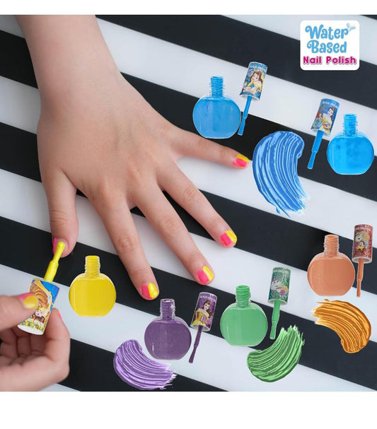 Juego de 18 esmaltes para niñas princesas Disney