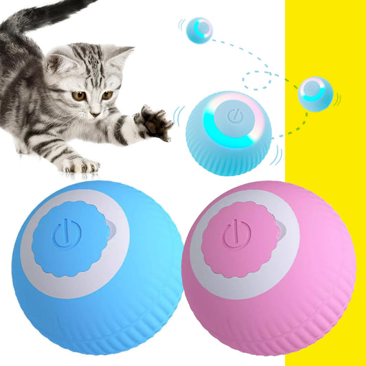 Juguete Pelota Bola Interactiva Automática Gato Recargable