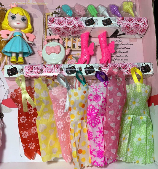 Kit de Barbie fashionista con vestidos