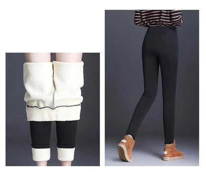 🟡 Leggings térmicos gruesos de cintura alta sin costuras, cálidas de moda para el frio, pantalones aislados leggins deportivo mujer invierno y bajas temperaturas, leggins térmicos mujer de moda