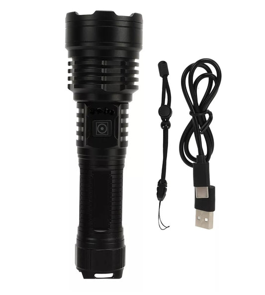 Linterna Led De Alta Potencia De 30w Táctica