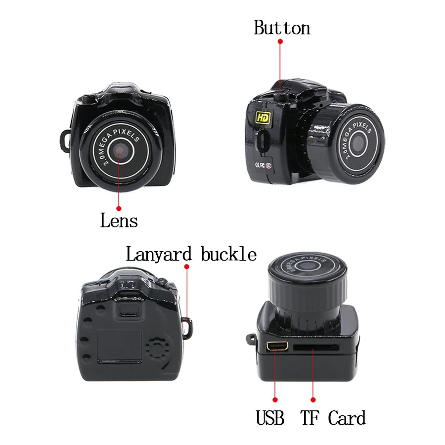 🟡Llavero con mini cámara que puede tomar fotos