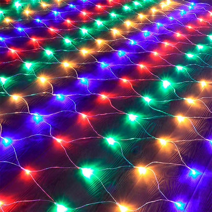 Luces Malla LED 300 Luces 2x1.8 Mts Luz Navidad