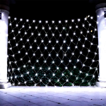 Luces Malla LED 300 Luces 2x1.8 Mts Luz Navidad