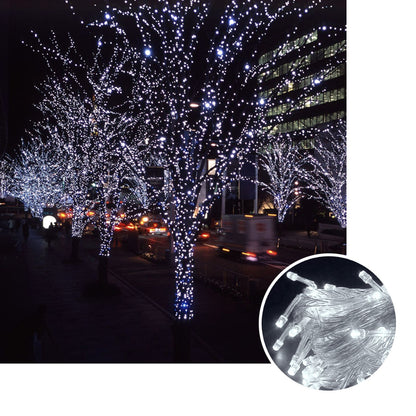 Luz Led Lineal 50 Mts 500 Led Blanca Luces Navidad
