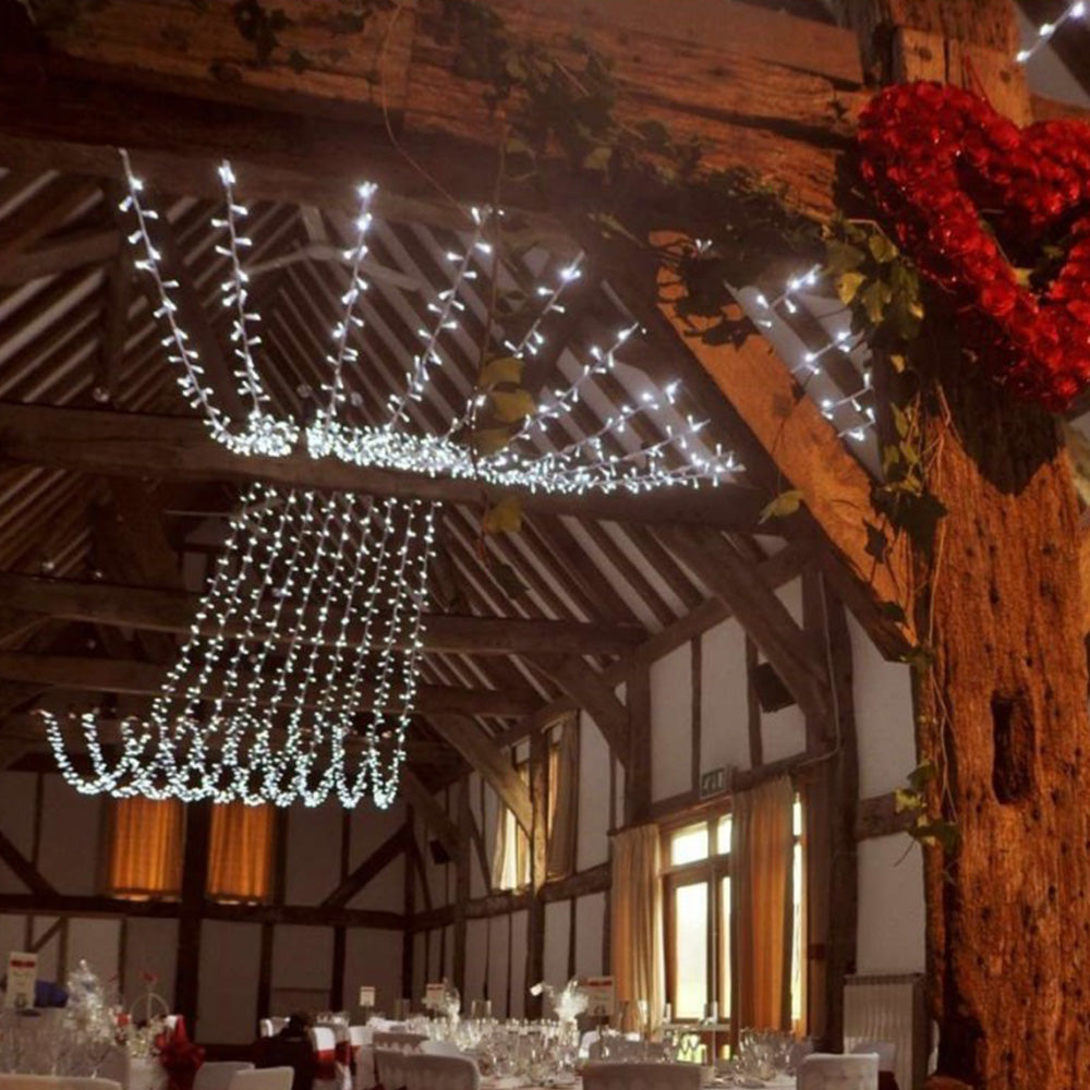 Luz Led Lineal 50 Mts 500 Led Blanca Luces Navidad