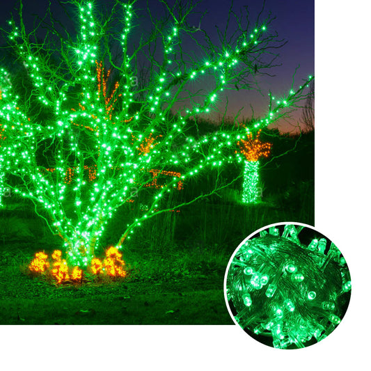 Luz Led Lineal 50 Mts 500 Led Verde Luces Navidad