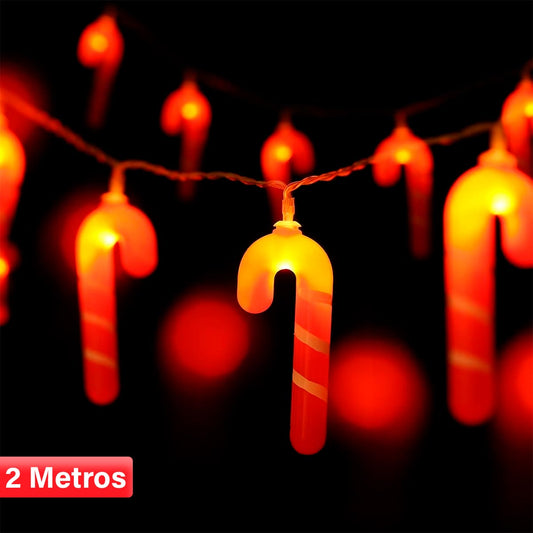 Luz Led Navidad Bastones