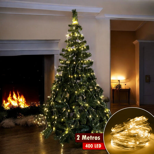 Luz Micro Led Cascada x 400 Led