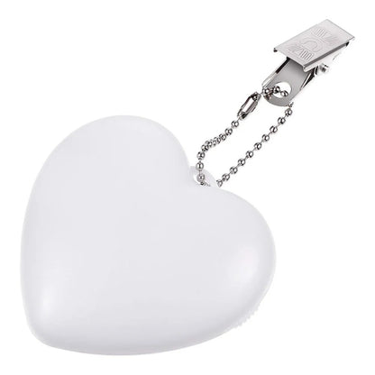 🟡 Luz led con forma de corazón, lámpara para bolso, monedero activado por movimiento táctil, luz nocturna en forma de corazón para mujer y niña, decoración con dije