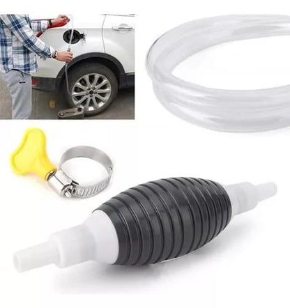Manguera bomba para extraer gasolina