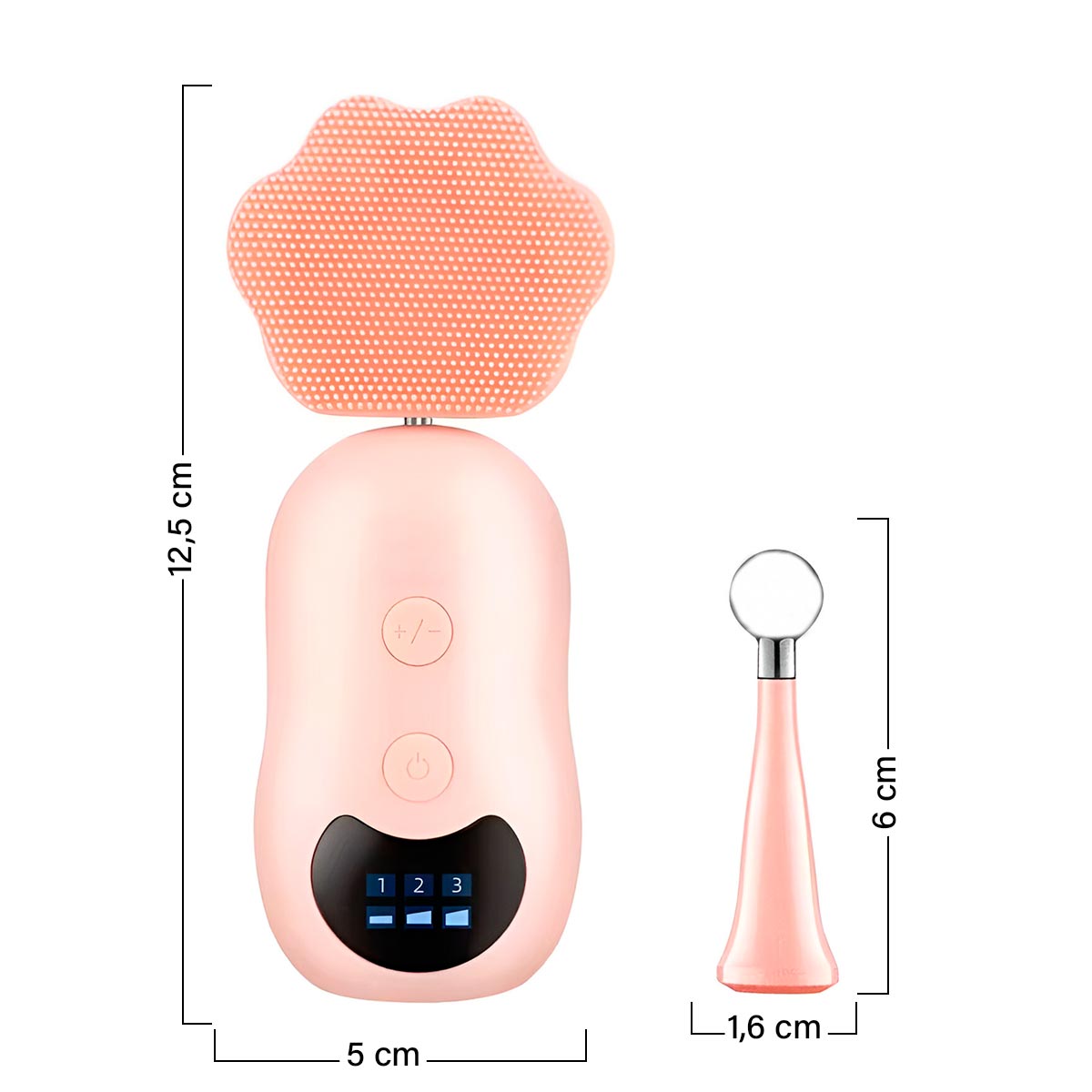 Masajeador Limpiador Facial KM-293