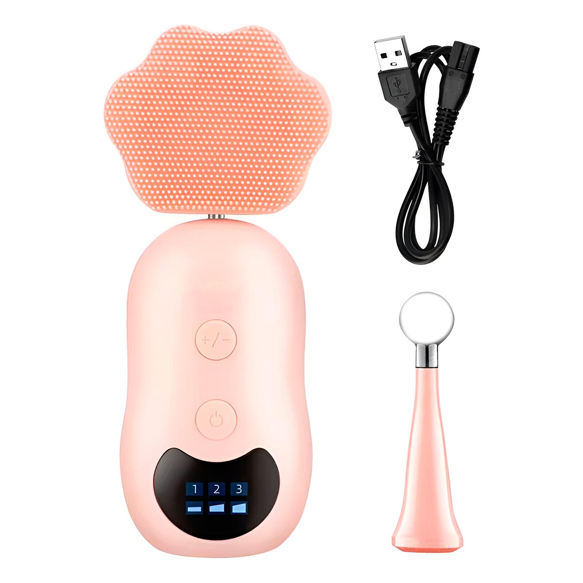 Masajeador Limpiador Facial KM-293