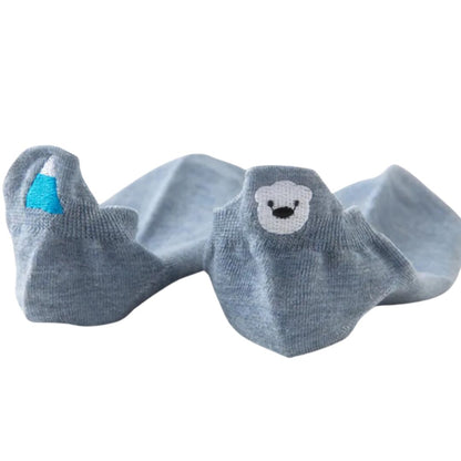 Medias Tobilleras Animalitos x 10 Pares Surtidos