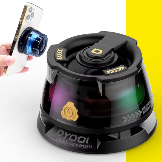 Mini Parlante Altavoz Soporte Magnético para Celular