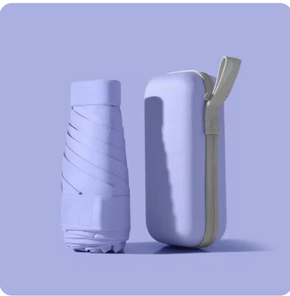 Mini Sombrilla de Bolsillo y Estuche