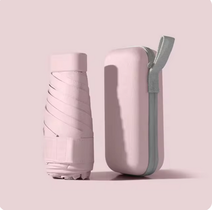 Mini Sombrilla de Bolsillo y Estuche
